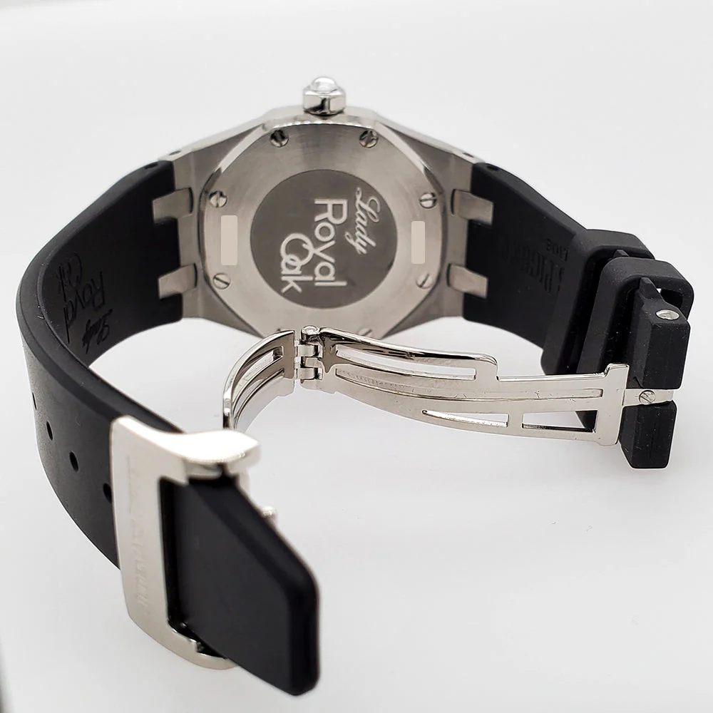 Audemars Piguet Royal Oak Lady 33mm Factory Diamond Bezel Stainless Steel Watch 67601ST.ZZ.D002CR.01 - Image 5