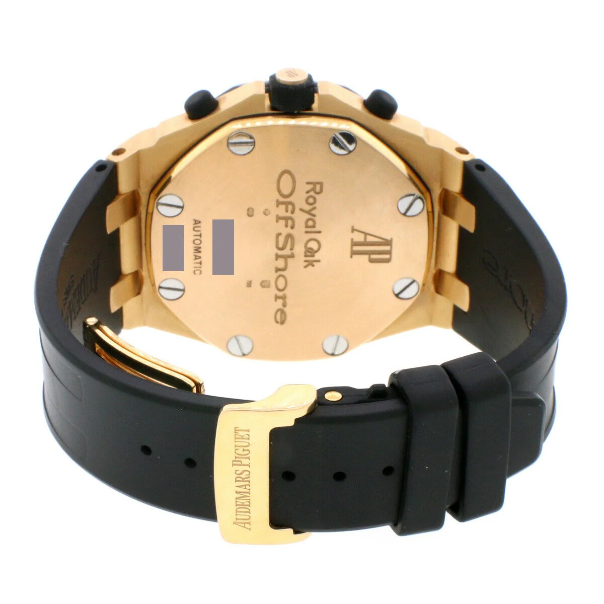 Audemars Piguet Royal Oak Offshore 18K Rose Gold 42mm Chronograph Mens Watch - Image 4