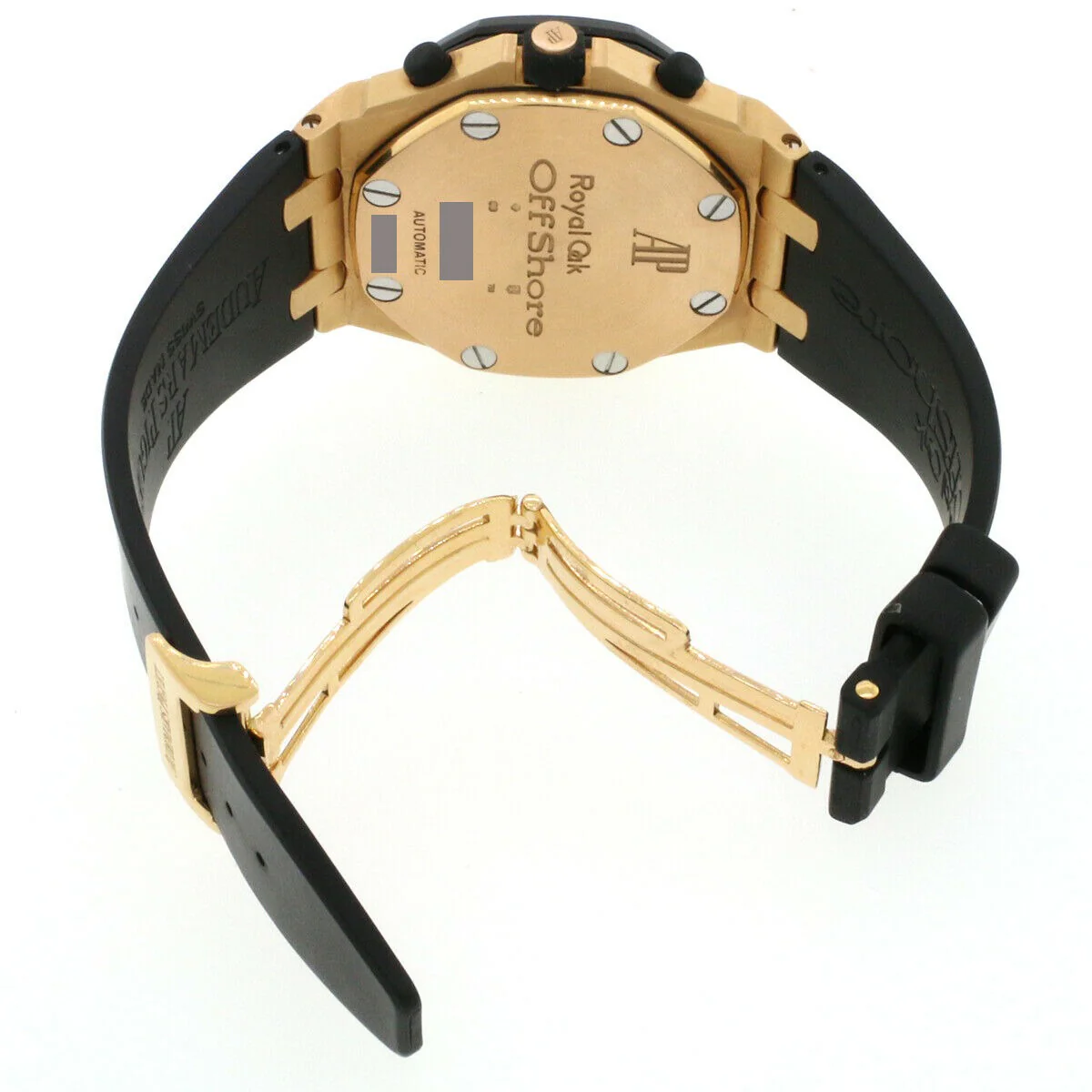 Audemars Piguet Royal Oak Offshore 18K Rose Gold 42mm Chronograph Mens Watch - Image 6