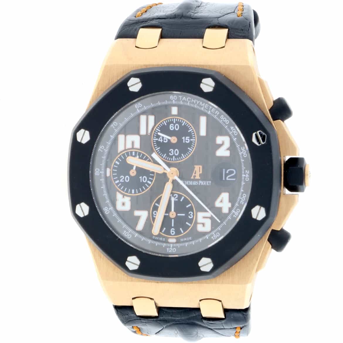 Audemars Piguet Royal Oak Offshore 18K Rose Gold 44MM Chronograph Automatic Mens Watch 25940OK.OO.D002CA.02