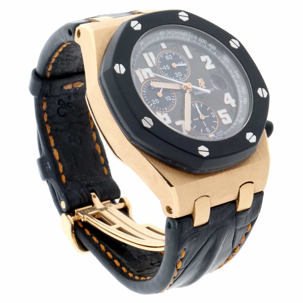 Audemars Piguet Royal Oak Offshore 18K Rose Gold 44MM Chronograph Automatic Mens Watch 25940OK.OO.D002CA.02 - Image 3
