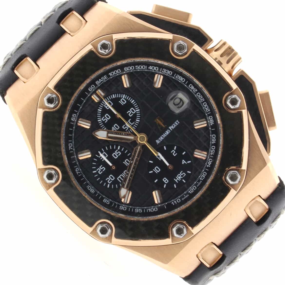 Audemars Piguet Royal Oak Offshore 18K Rose Gold Juan Pablo Montoya Limited Edition Automatic Mens Watch - Image 2