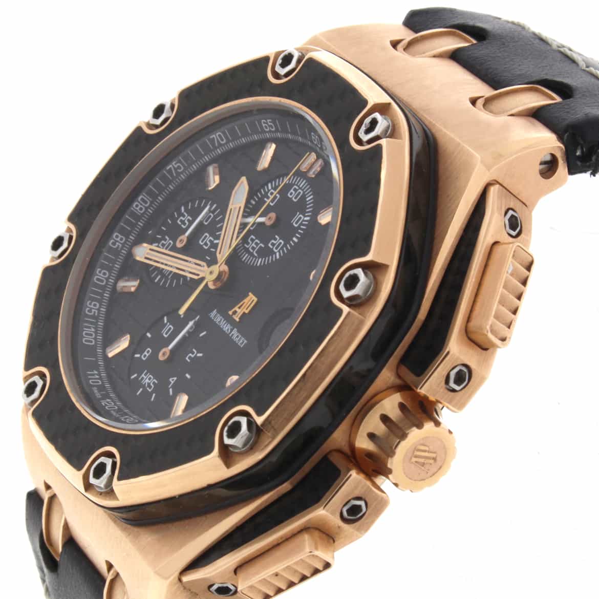 Audemars Piguet Royal Oak Offshore 18K Rose Gold Juan Pablo Montoya Limited Edition Automatic Mens Watch - Image 6