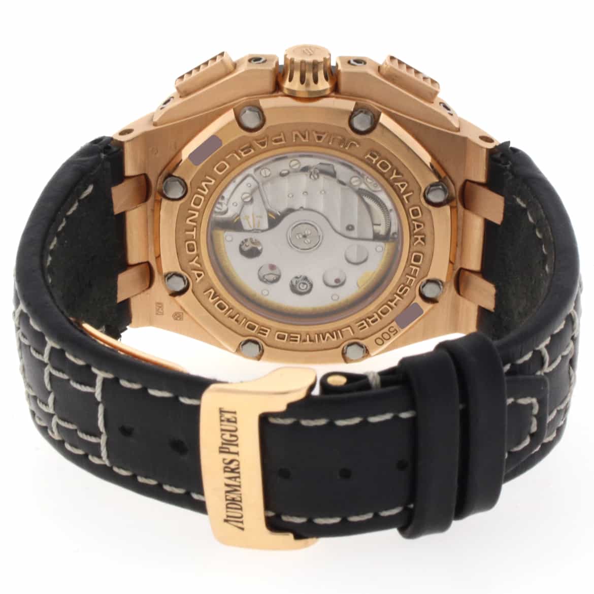 Audemars Piguet Royal Oak Offshore 18K Rose Gold Juan Pablo Montoya Limited Edition Automatic Mens Watch - Image 9
