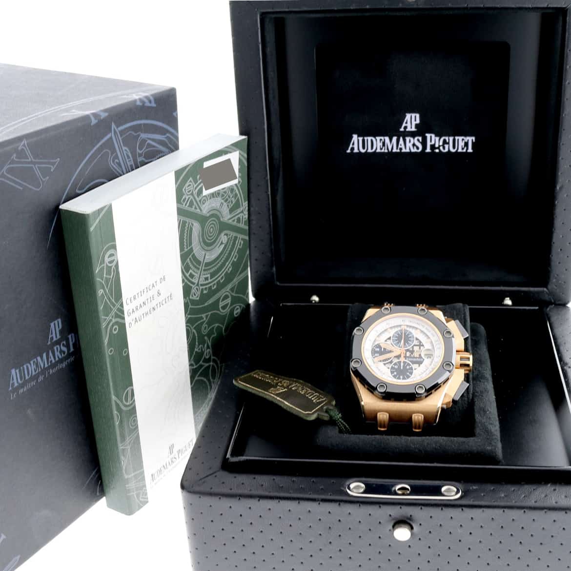 Audemars Piguet Royal Oak Offshore 18K Rose Gold Rubens Barrichello Limited Edition Chronograph 42MM Automatic Mens Watch 26078RO.OO.D001VS.01 - Image 3