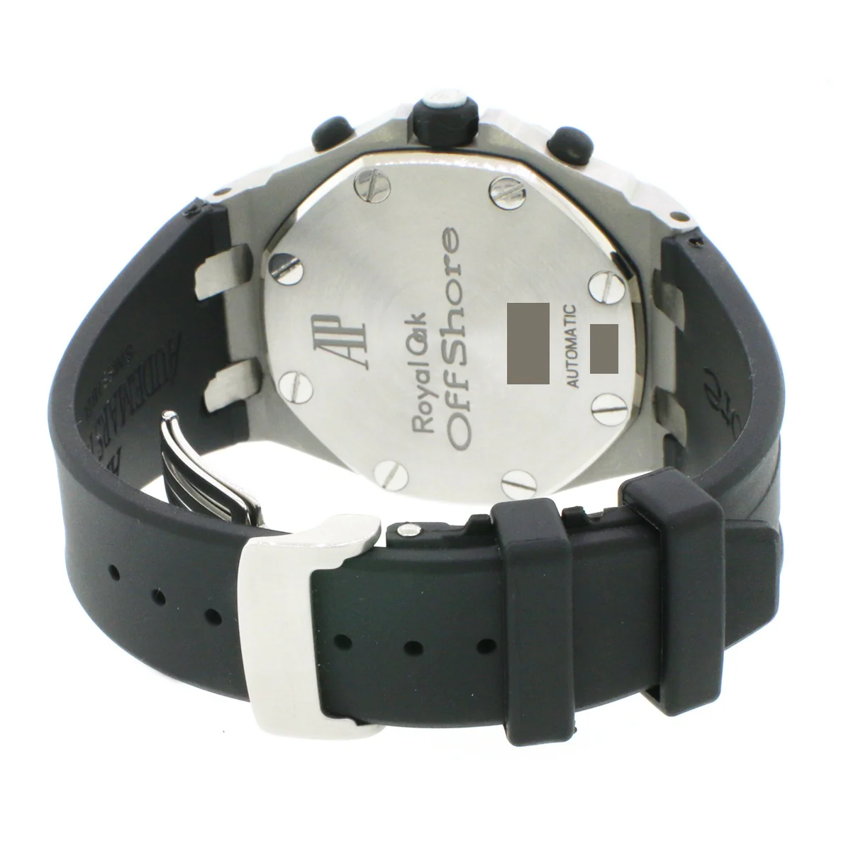 Audemars Piguet Royal Oak Offshore 42mm Black Dial Steel Chronograph Automatic Mens Watch - Image 4