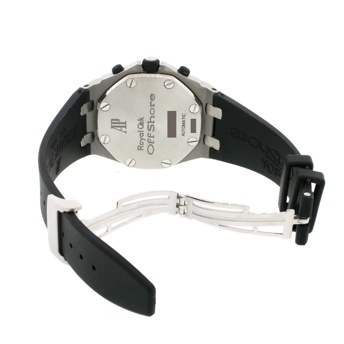 Audemars Piguet Royal Oak Offshore 42mm Black Dial Steel Chronograph Automatic Mens Watch - Image 5