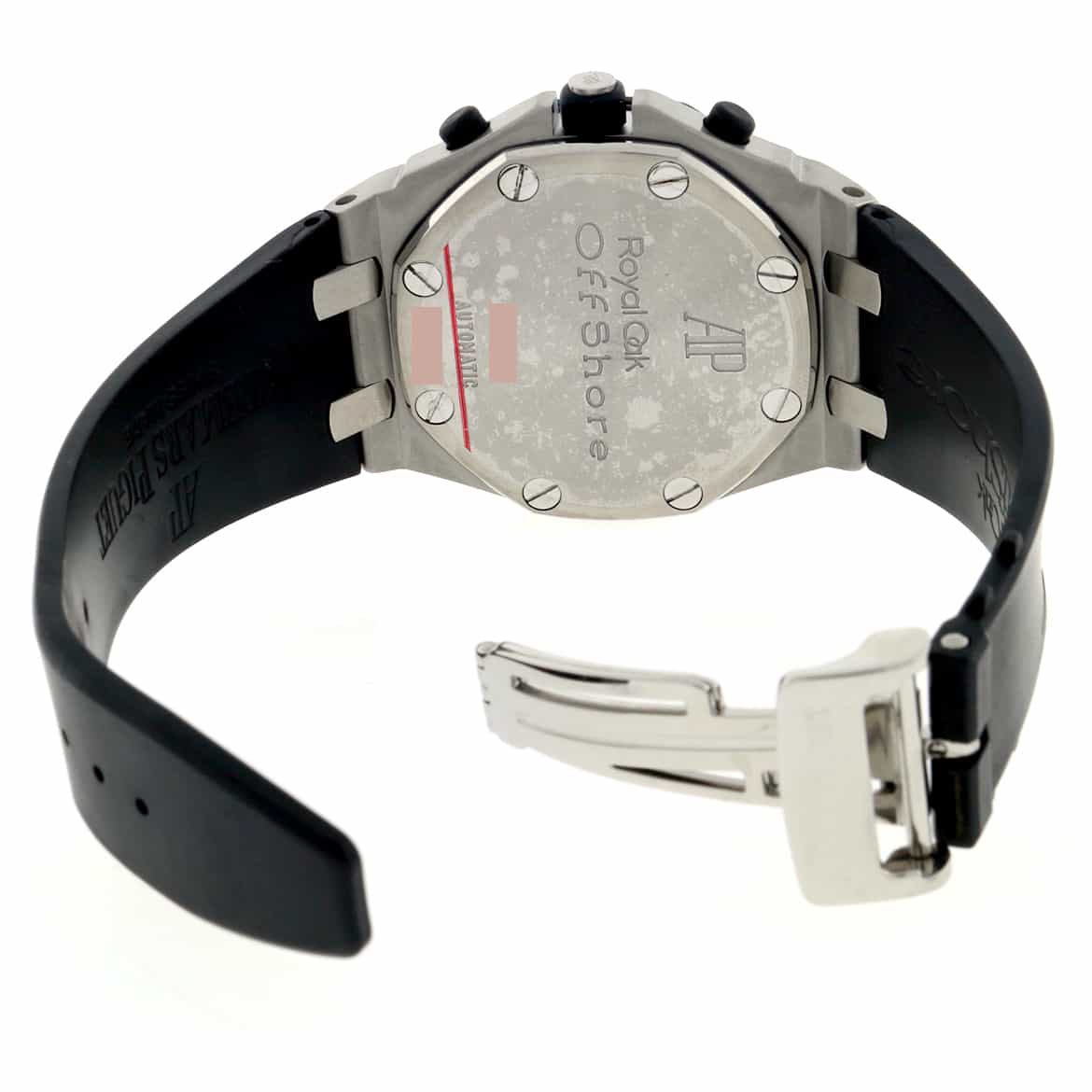Audemars Piguet Royal Oak Offshore 42mm Rubber Clad Bezel Stainless Steel Chronograph Automatic Mens Watch - Image 7