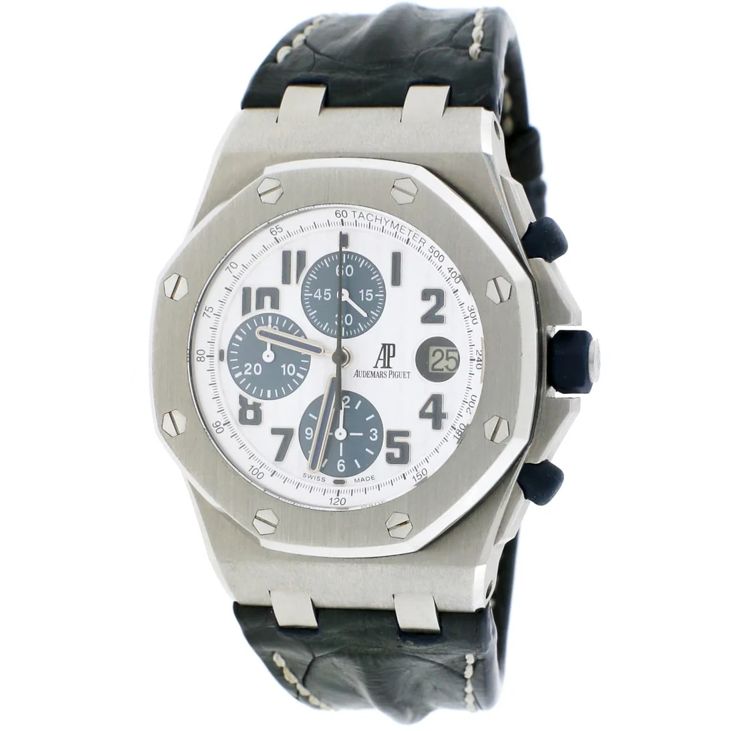 Audemars Piguet Royal Oak Offshore 42MM White Dial Chronograph Automatic Stainless Steel Mens Watch 26170ST.OO.D305CR.01