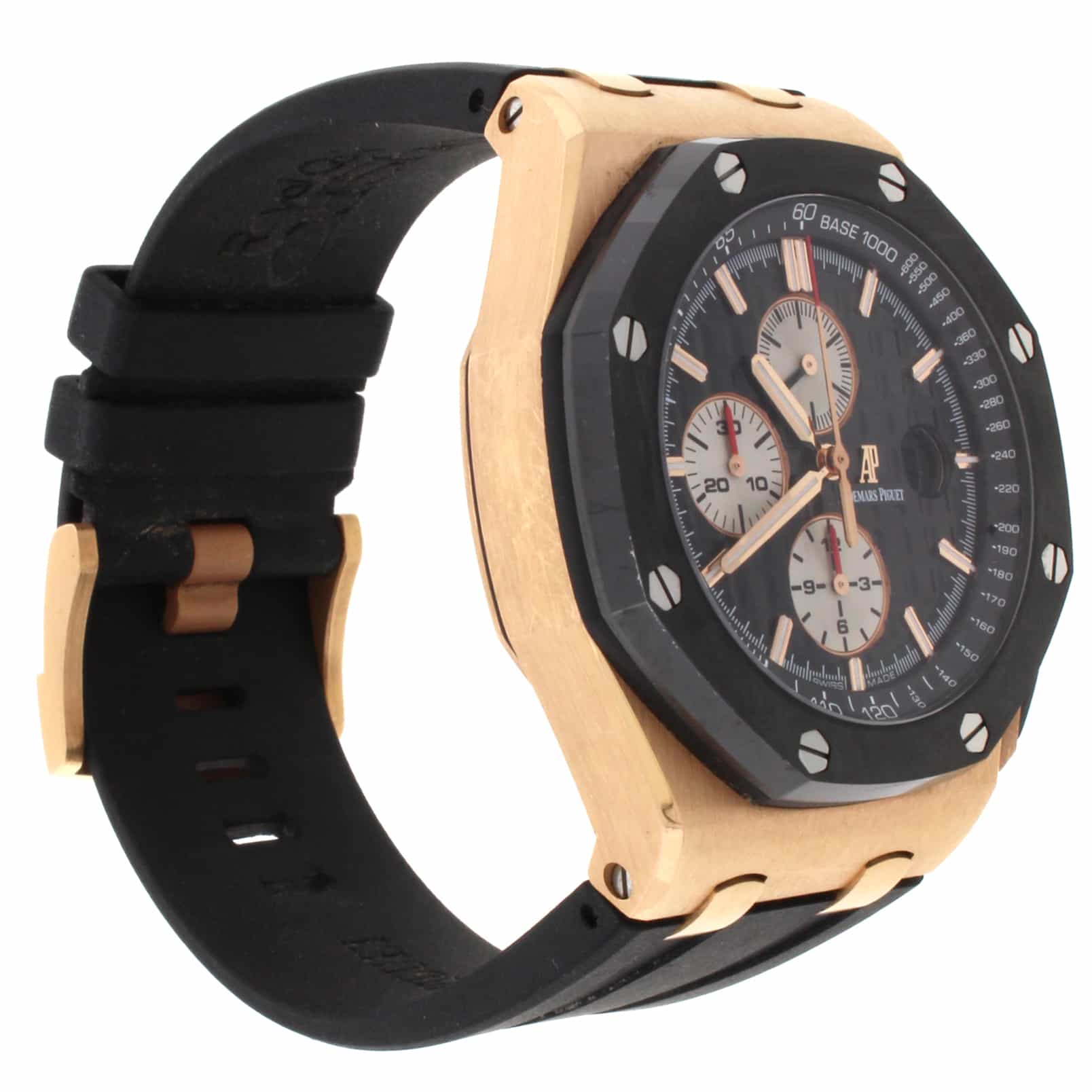 Audemars Piguet Royal Oak Offshore 44MM 18K Rose Gold Chronograph Automatic Mens Watch 26400RO.OO.A002CA.01 - Image 5