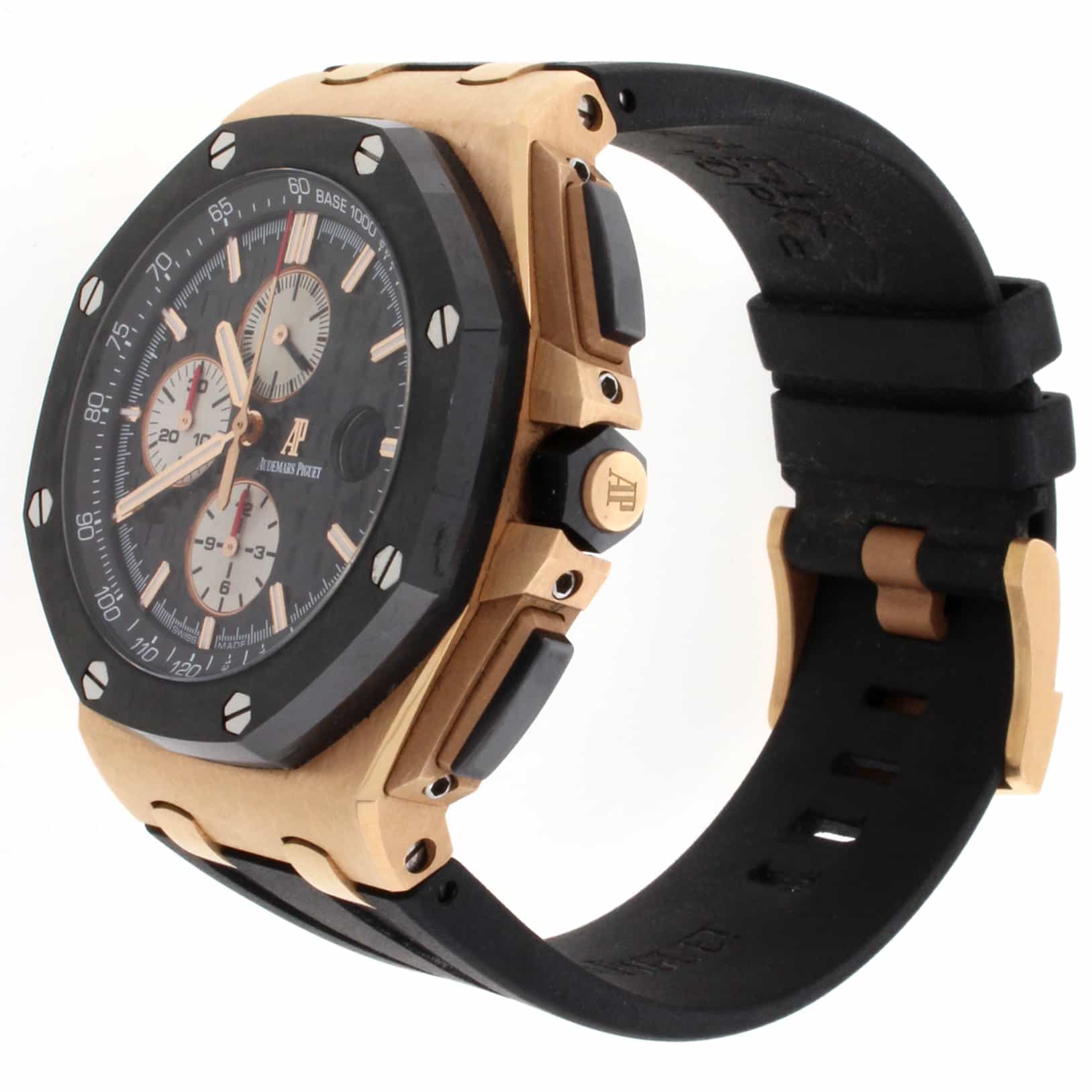 Audemars Piguet Royal Oak Offshore 44MM 18K Rose Gold Chronograph Automatic Mens Watch 26400RO.OO.A002CA.01 - Image 6