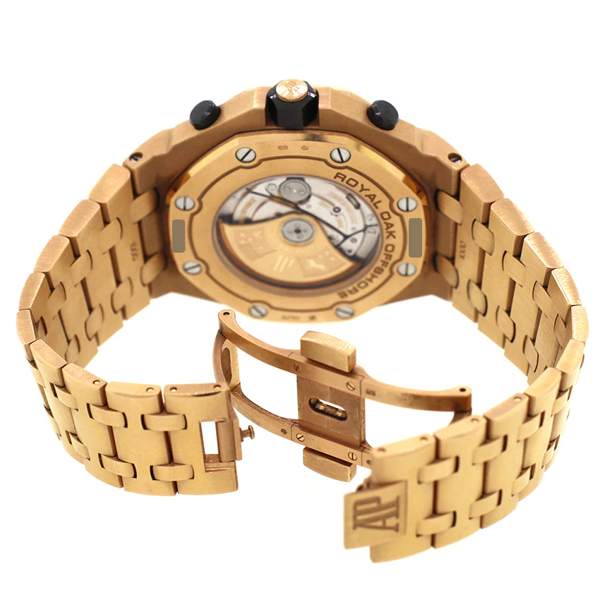 Audemars Piguet Royal Oak Offshore Chronograph 42mm Rose Gold Watch Box Papers - Image 6