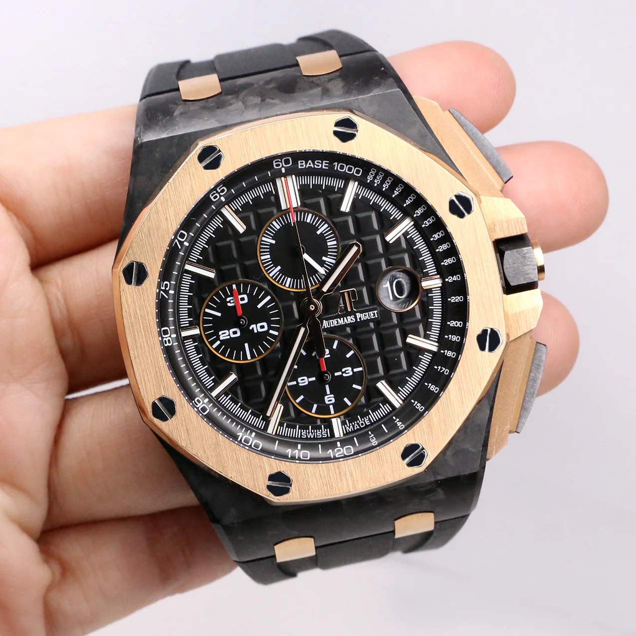Audemars Piguet Royal Oak Offshore Chronograph QE II CUP 2016 Limited Edition 44MM Watch with Box Papers - Image 3