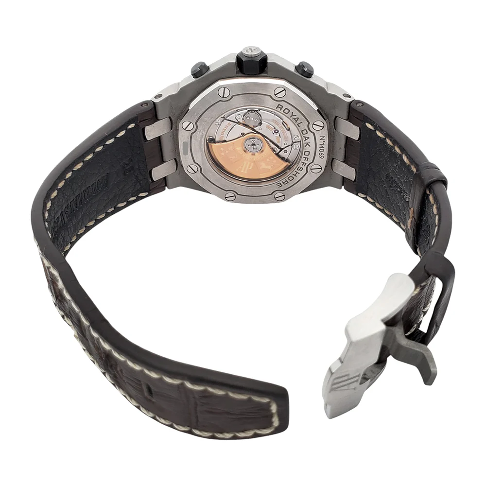Audemars Piguet Royal Oak Offshore Safari Steel 42mm Chronograph Watch 26470ST.OO.A801CR.01 Box Papers - Image 7