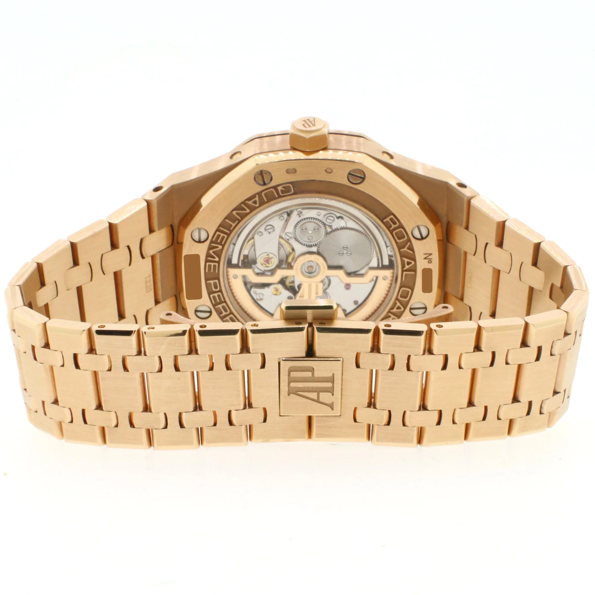Audemars Piguet Royal Oak Quantieme Perpetual Calendar 41MM 18K Rose Gold Watch Box&Papers - Image 4