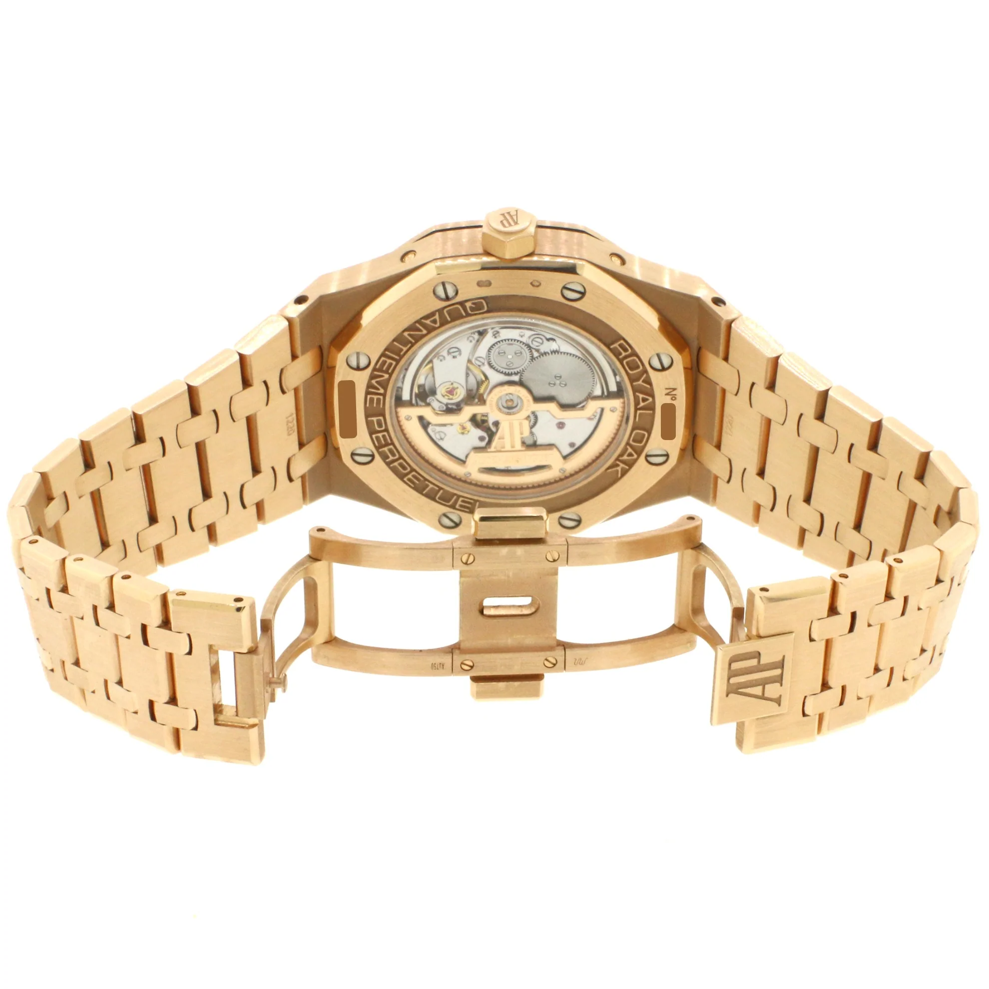 Audemars Piguet Royal Oak Quantieme Perpetual Calendar 41MM 18K Rose Gold Watch Box&Papers - Image 5