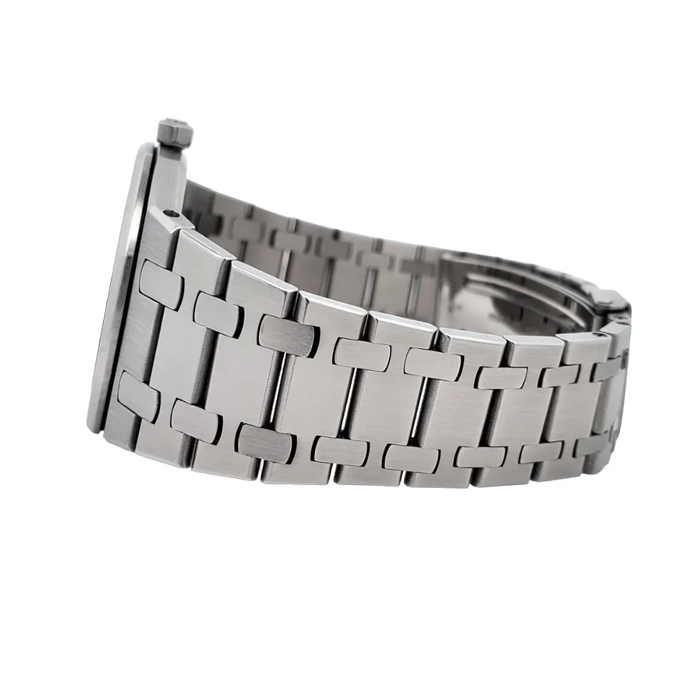 Audemars Piguet Royal Oak Ultra Thin 33mm Black Dial Steel 56143 Watch - Image 4