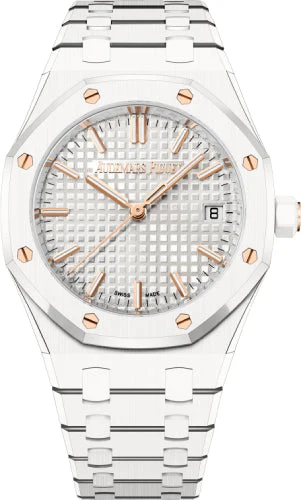 Audemars Piguet Royal Oak White Ceramic 34mm - 77350CB.OO.1266CB.01