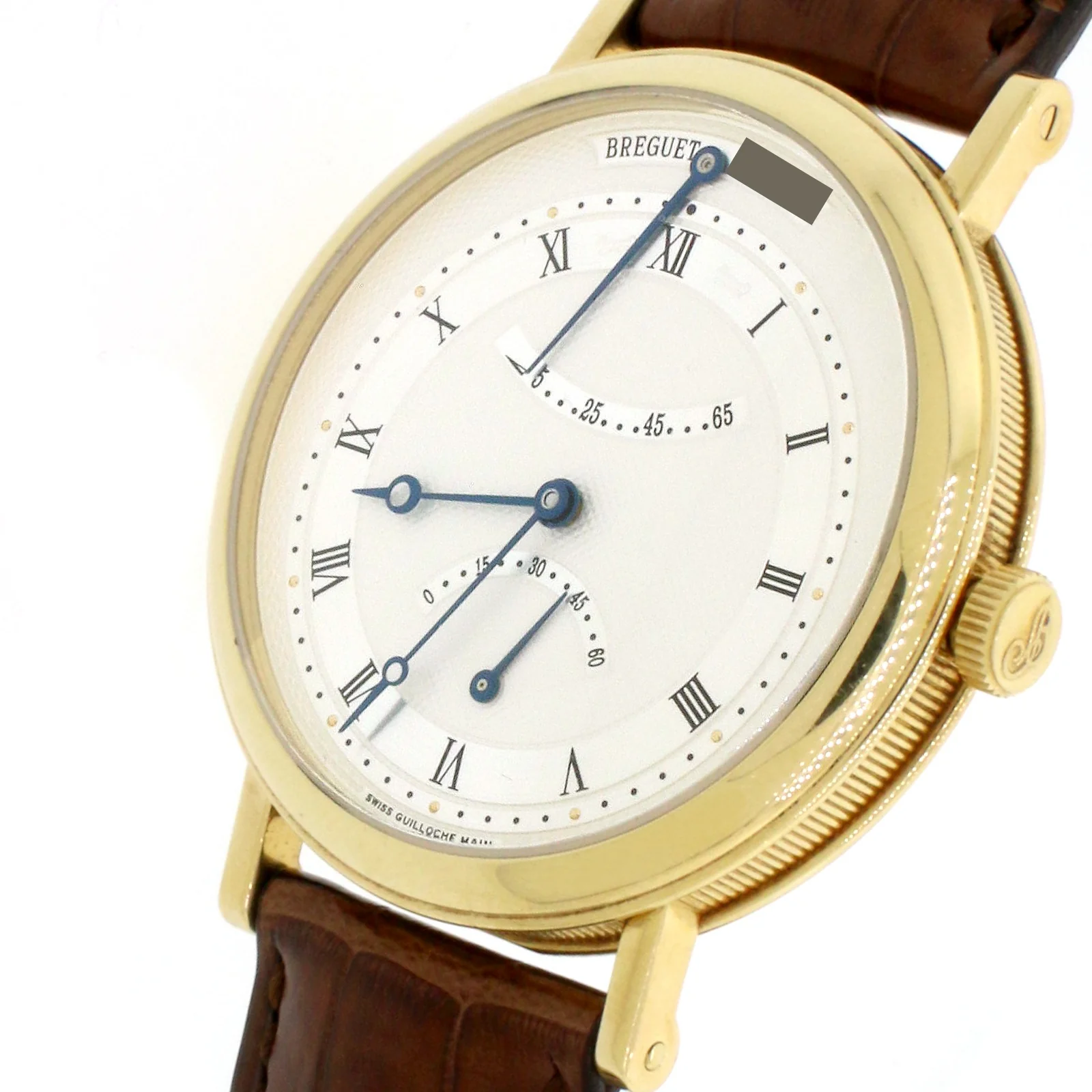 Breguet Classique Retrograde Seconds 18K Yellow Gold Mens Watch 5207 - Image 2