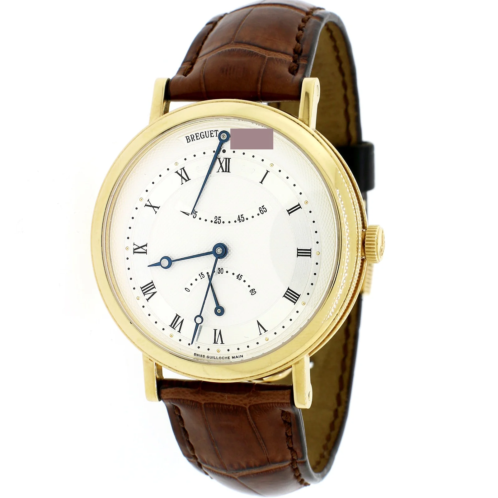 Breguet Classique Retrograde Seconds 18K Yellow Gold Mens Watch 5207 - Image 3