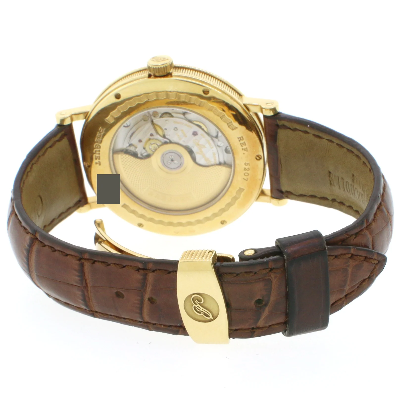 Breguet Classique Retrograde Seconds 18K Yellow Gold Mens Watch 5207 - Image 7
