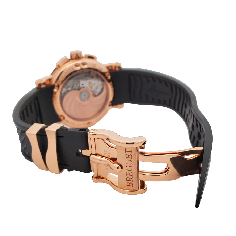 Breguet Marine 42mm Chronograph 5827BR Rose Gold Watch Box Papers - Image 7