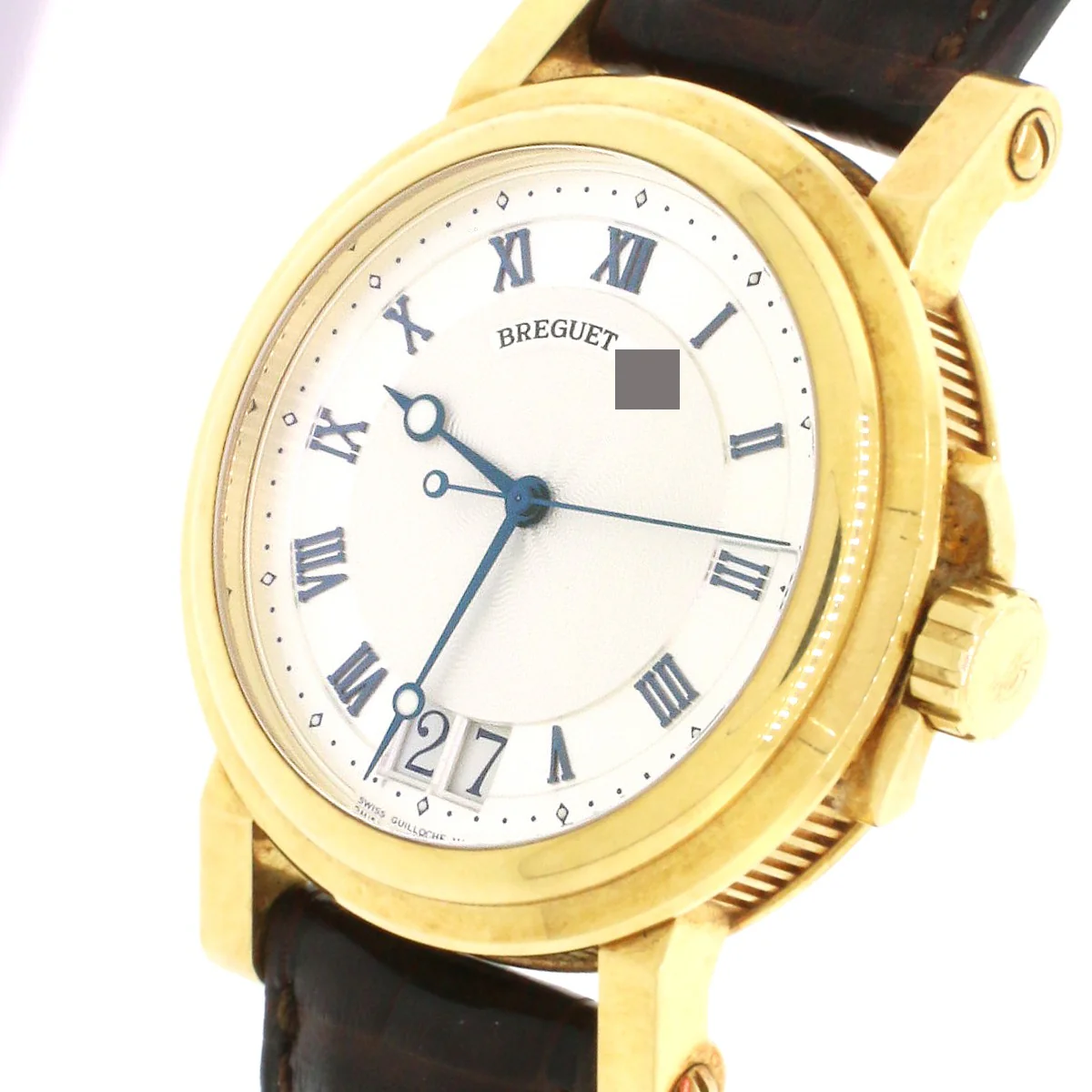 Breguet Marine Big Date 18K Yellow Gold 40mm Watch 5817BA/12/9V8 - Image 6