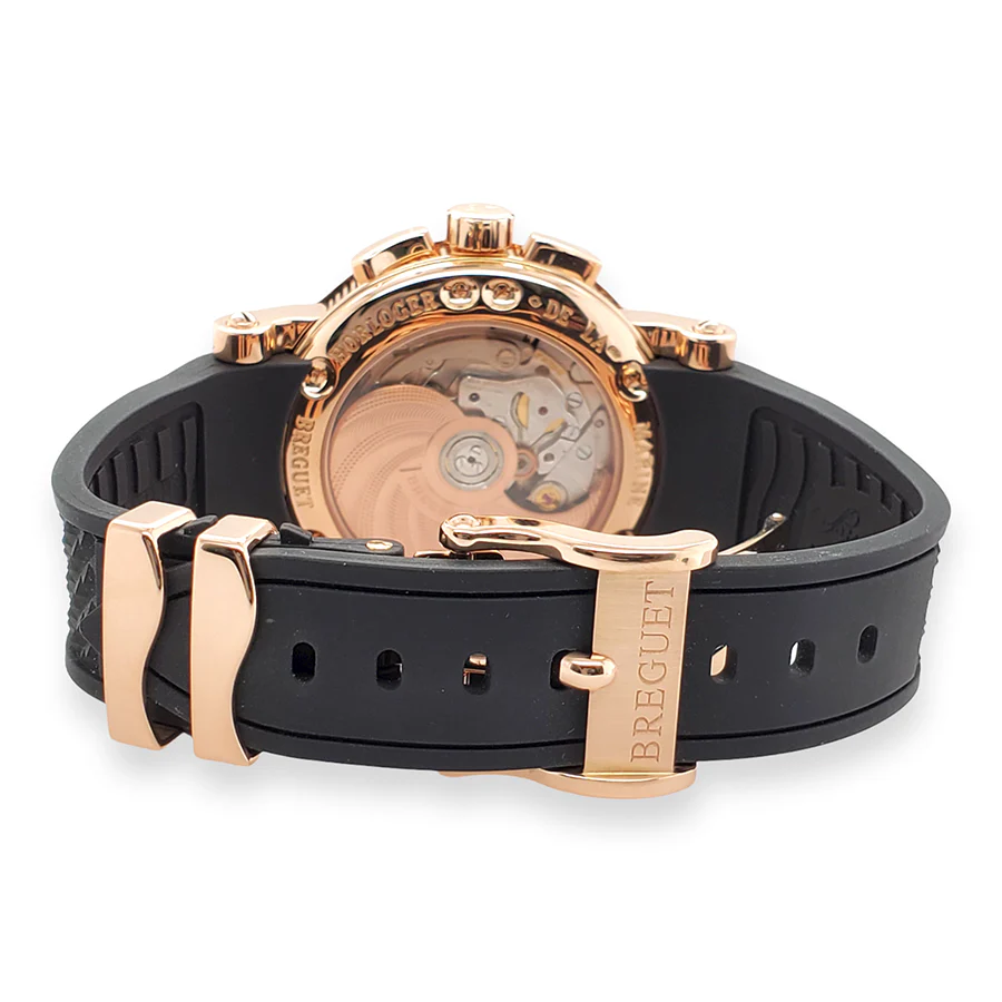 Breguet Marine Chronograph 5827BR Rose Gold 42MM Watch Box Papers - Image 4