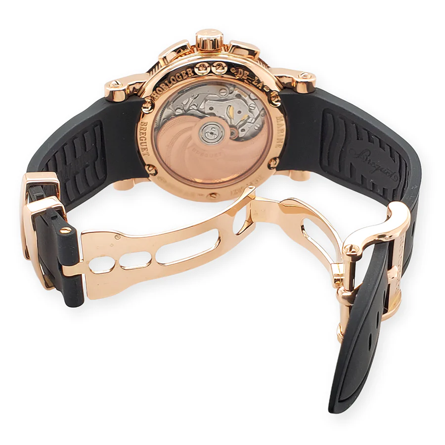 Breguet Marine Chronograph 5827BR Rose Gold 42MM Watch Box Papers - Image 5