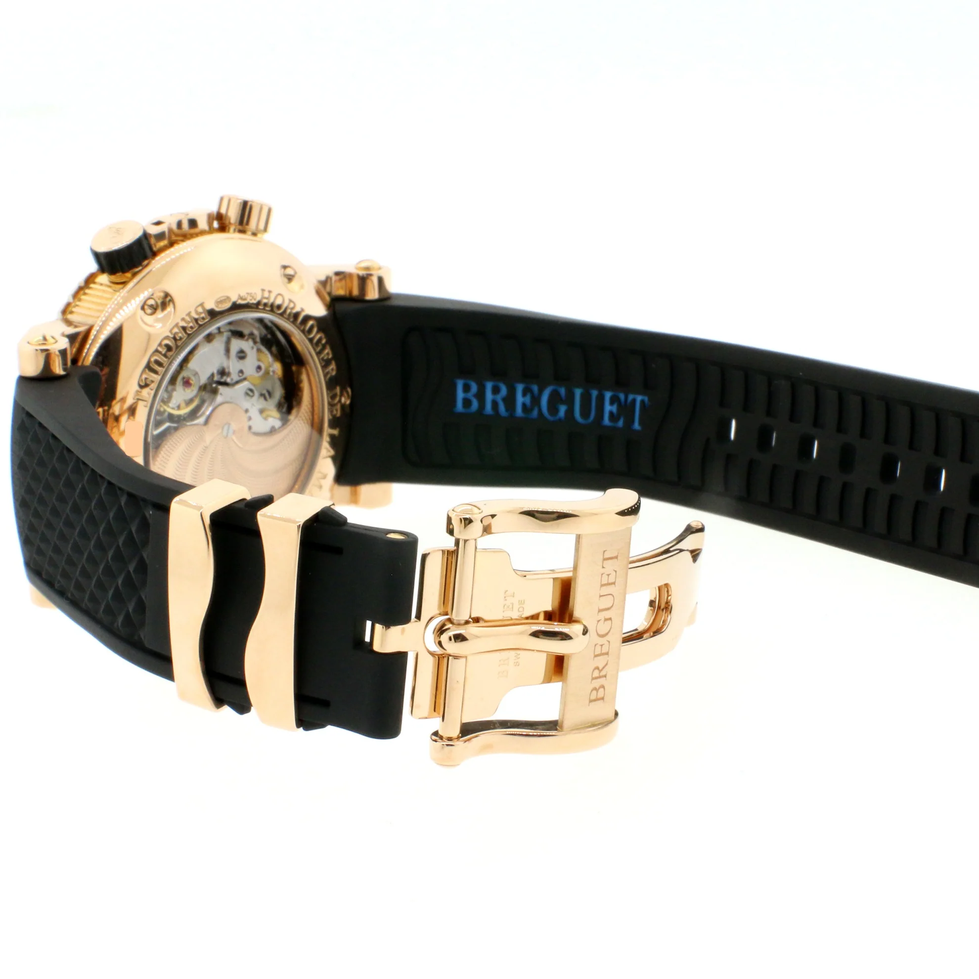 Breguet Marine Royale Alarm Rose Gold 45mm Automatic Mens Watch 5847BR/32/5ZV - Image 6