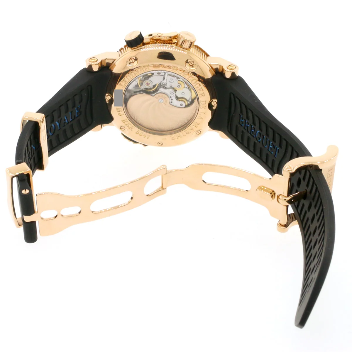 Breguet Marine Royale Alarm Rose Gold 45mm Automatic Mens Watch 5847BR/32/5ZV - Image 7