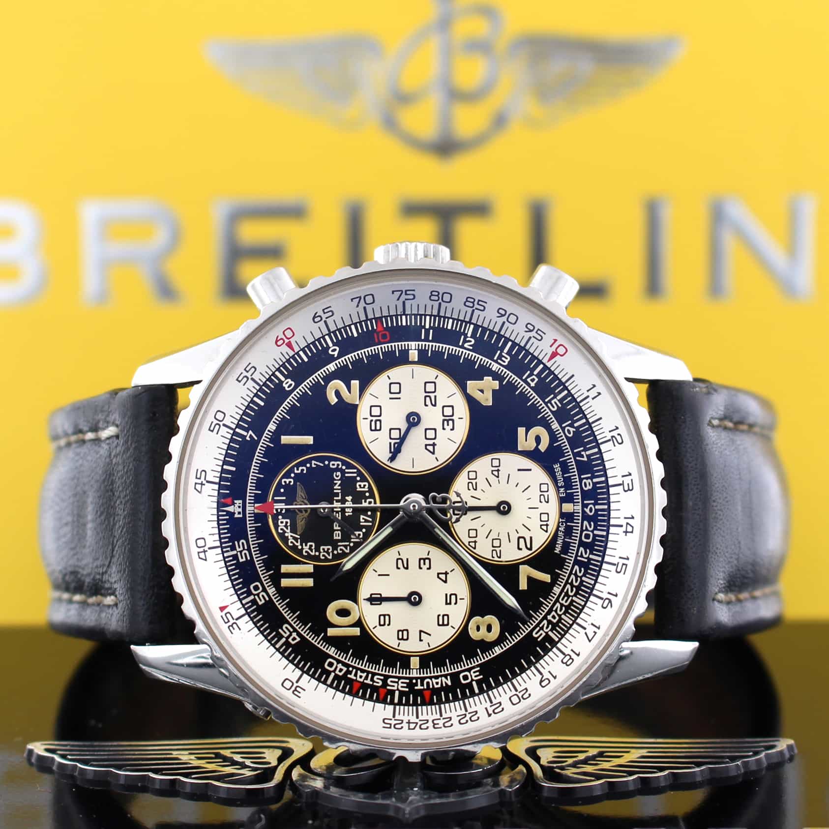 Breguet Transatlantique Type XXI Flyback 18K Rose Gold 44MM Automatic Mens Watch 3810 - Image 11