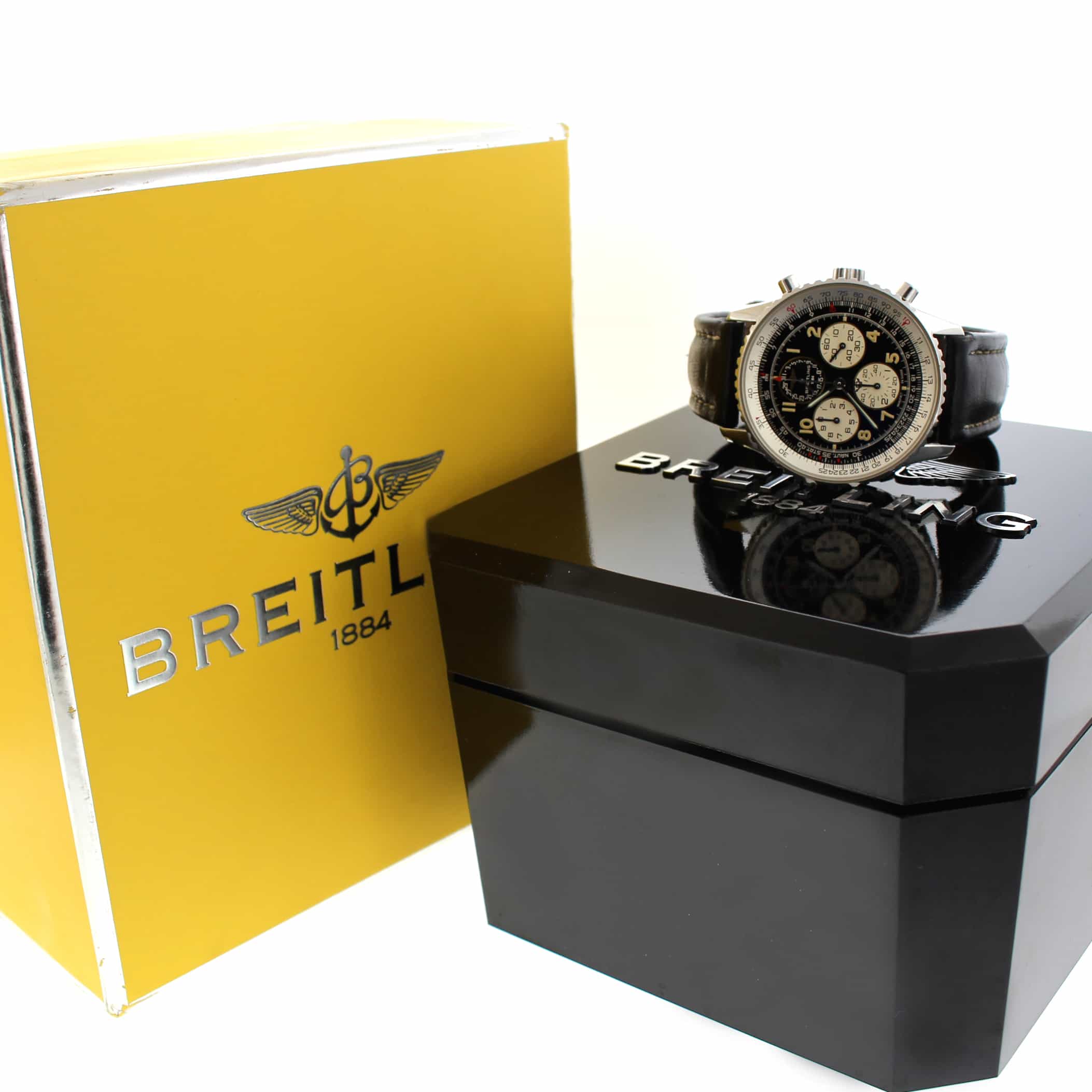 Breguet Transatlantique Type XXI Flyback 18K Rose Gold 44MM Automatic Mens Watch 3810 - Image 9