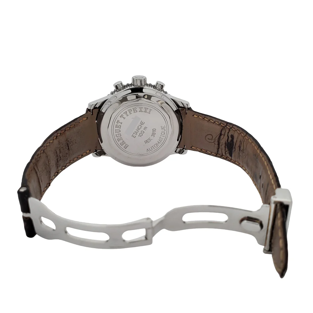 Breguet Transatlantique Type XXI Flyback Chronograph 43mm Watch 3810 Box Papers - Image 6