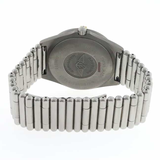 Breitling Aerospace Professional Titanium 40MM Stainless Steel Bullet Bracelet Mens Watch 80360 - Image 6