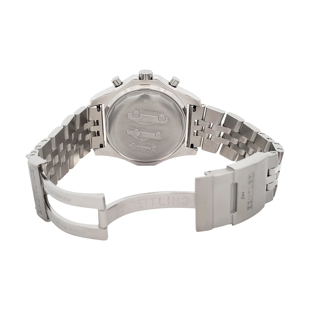 Breitling Bentley 48mm Motors T Black Dial Chronograph Steel Watch A25363 - Image 6