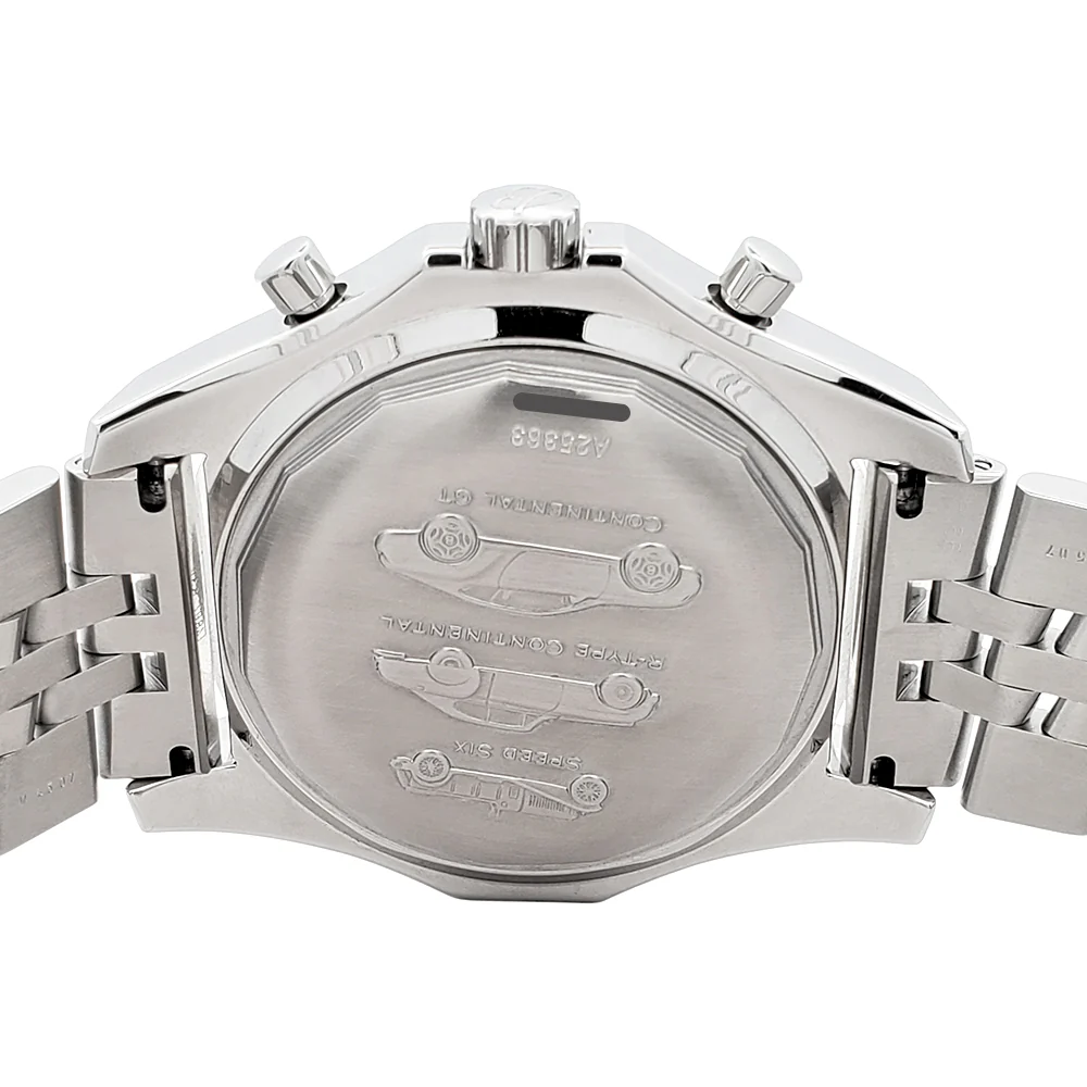 Breitling Bentley 48mm Motors T Black Dial Chronograph Steel Watch A25363 - Image 7