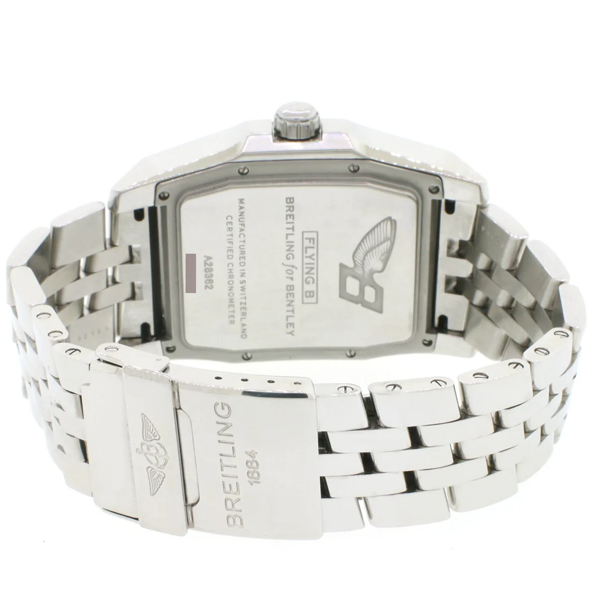 Breitling Bentley A28362 Flying B Jump Hour Stainless Steel 40mm Automatic Mens Watch Box & Papers - Image 4