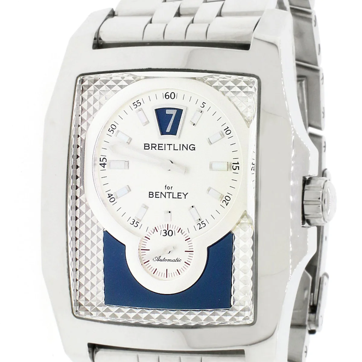 Breitling Bentley A28362 Flying B Jump Hour Stainless Steel 40mm Automatic Mens Watch Box & Papers - Image 7