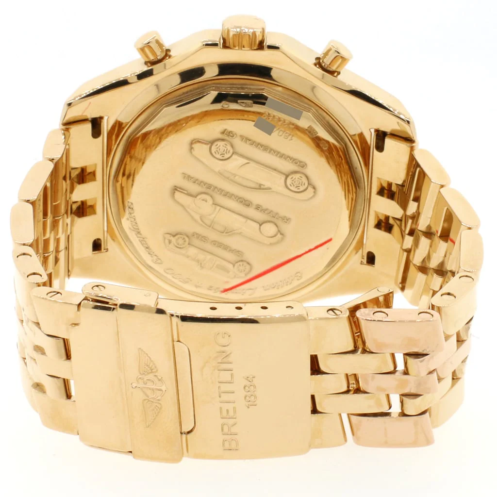 Breitling Bentley Motors 18K Rose Gold Factory MOP Dial 49MM Special Edition Watch H25363 - Image 4