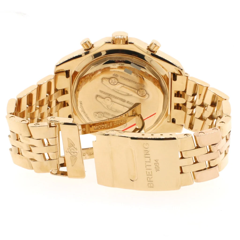 Breitling Bentley Motors 18K Rose Gold Factory MOP Dial 49MM Special Edition Watch H25363 - Image 5