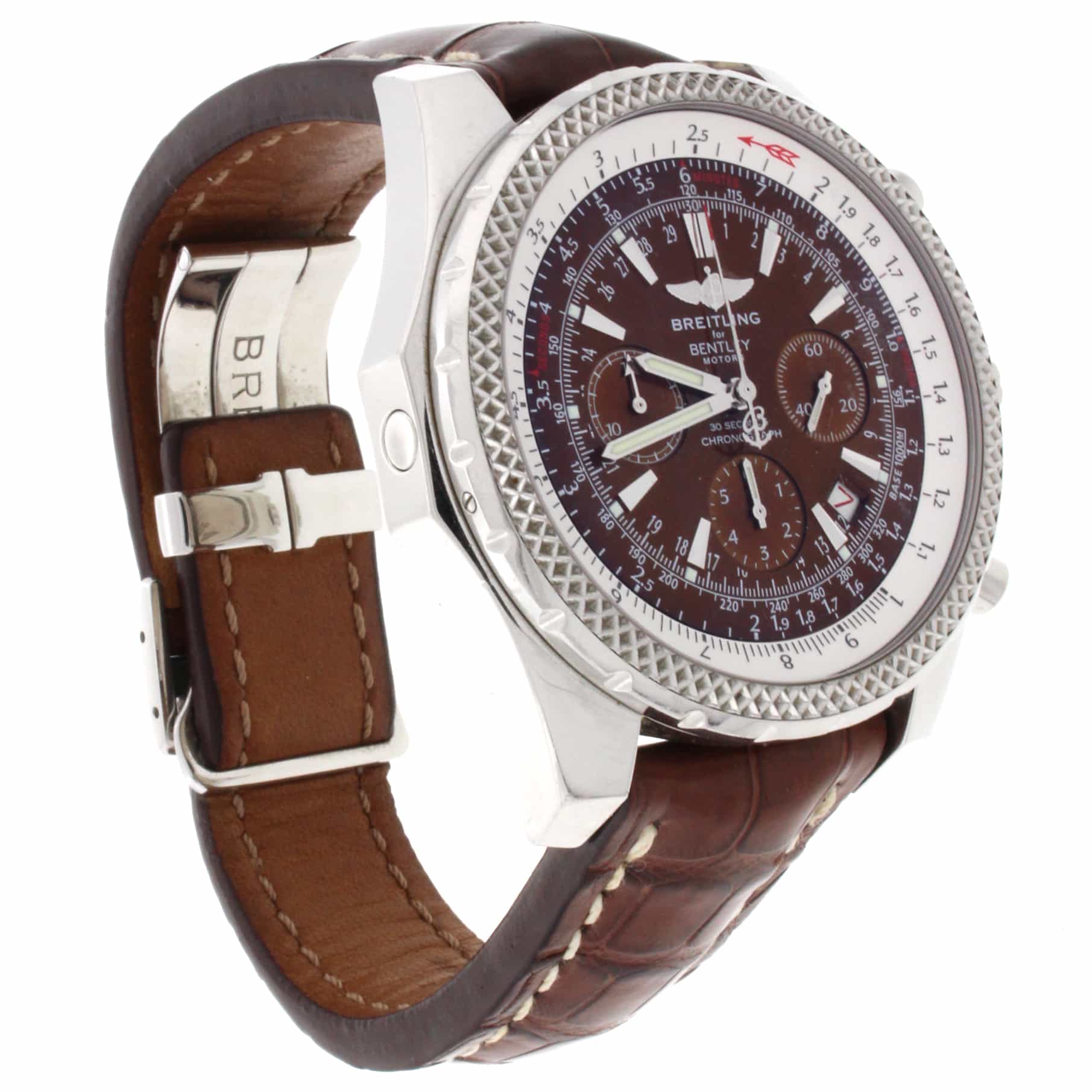 Breitling Bentley Motors Bronze Dial 49MM Special Edition Automatic Stainless Steel Mens A25362 - Image 7