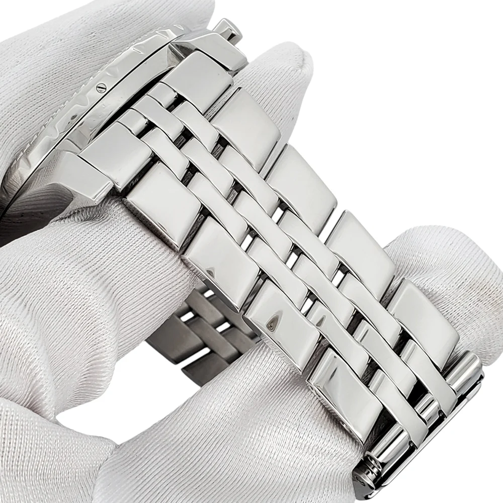 Breitling Bentley Motors Chronograph Special Edition White Dial Steel 49mm Watch A25362 - Image 4