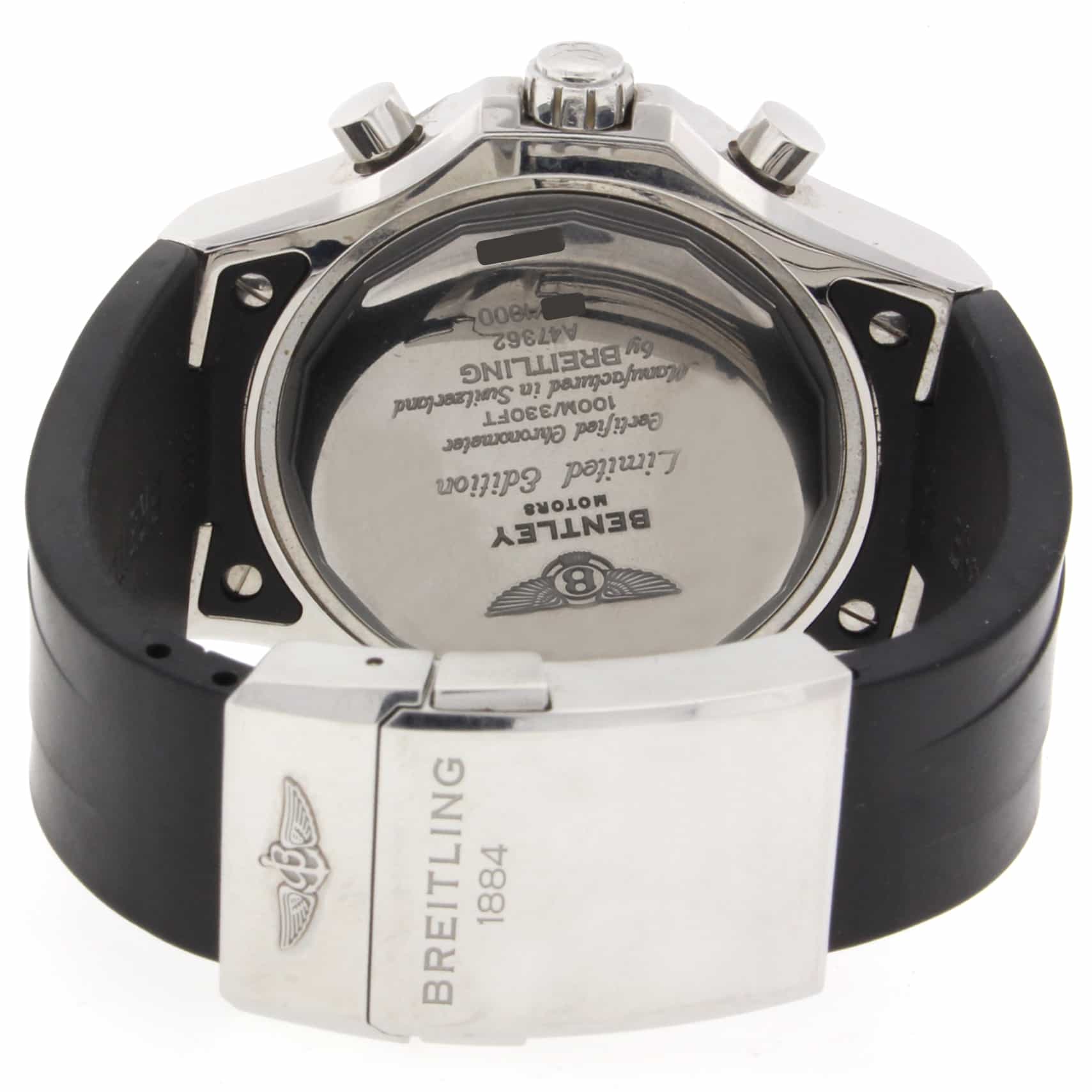 Breitling Bentley Motors Limited Edition Chronograph Automatic Stainless Steel Mens Watch A47362 - Image 8