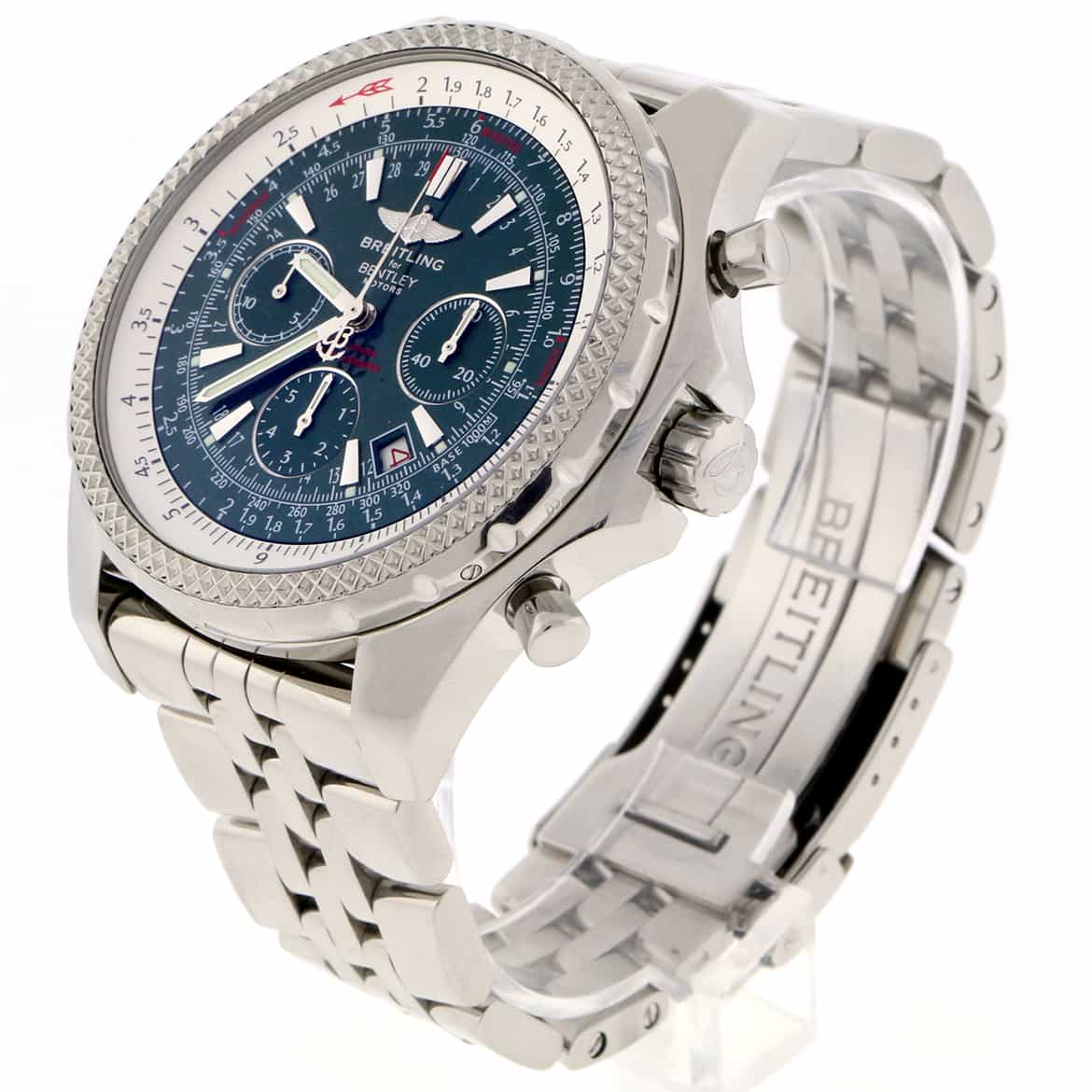 Breitling Bentley Motors Special Edition Original Green Dial Chronograph Automatic Mens Watch A25362 - Image 6