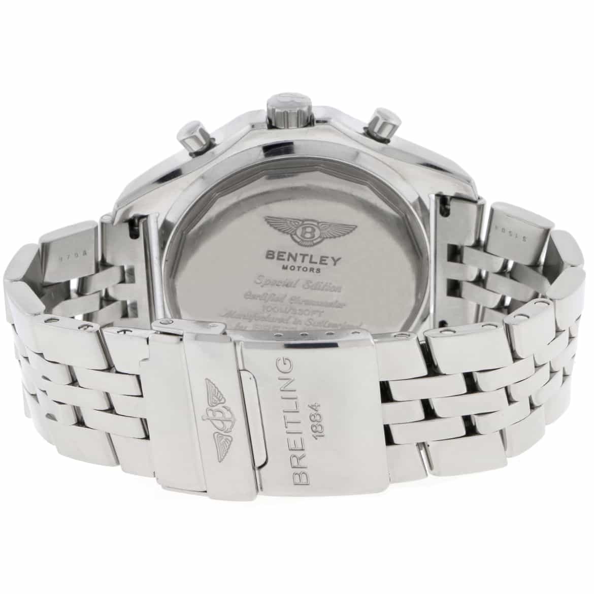 Breitling Bentley Motors Special Edition Original Green Dial Chronograph Automatic Mens Watch A25362 - Image 9