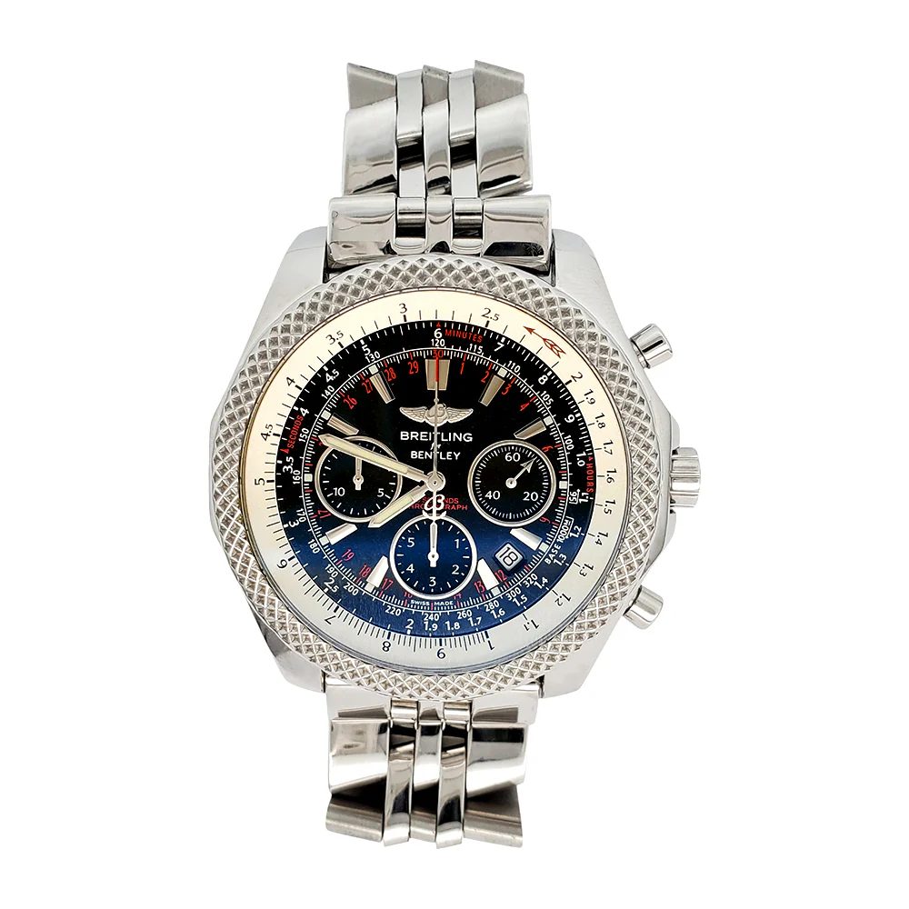 Breitling Bentley Motors Special Edition Steel Mens 49mm Watch A25364 - Image 4