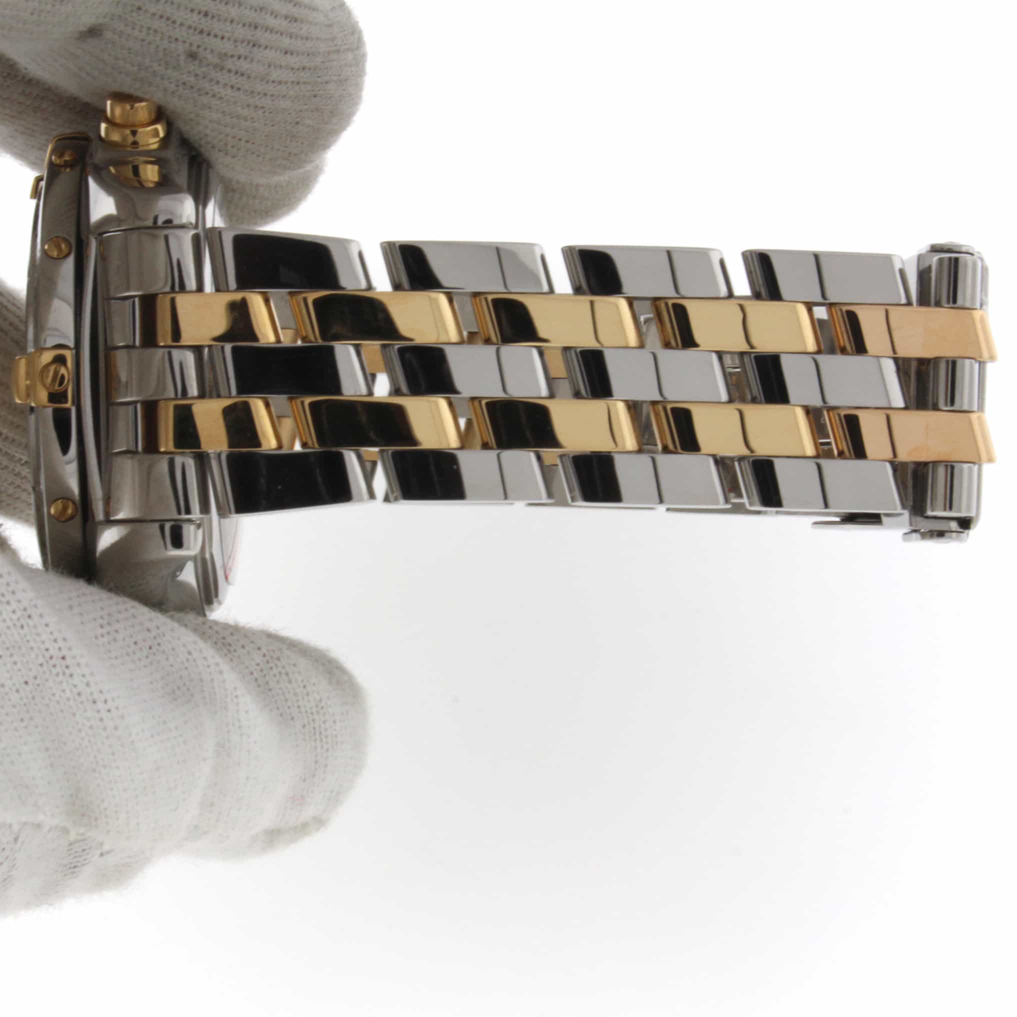 Breitling Chrono Cockpit 18K Yellow Gold/Stainless Steel 39MM Automatic Mens Watch B13358 - Image 7