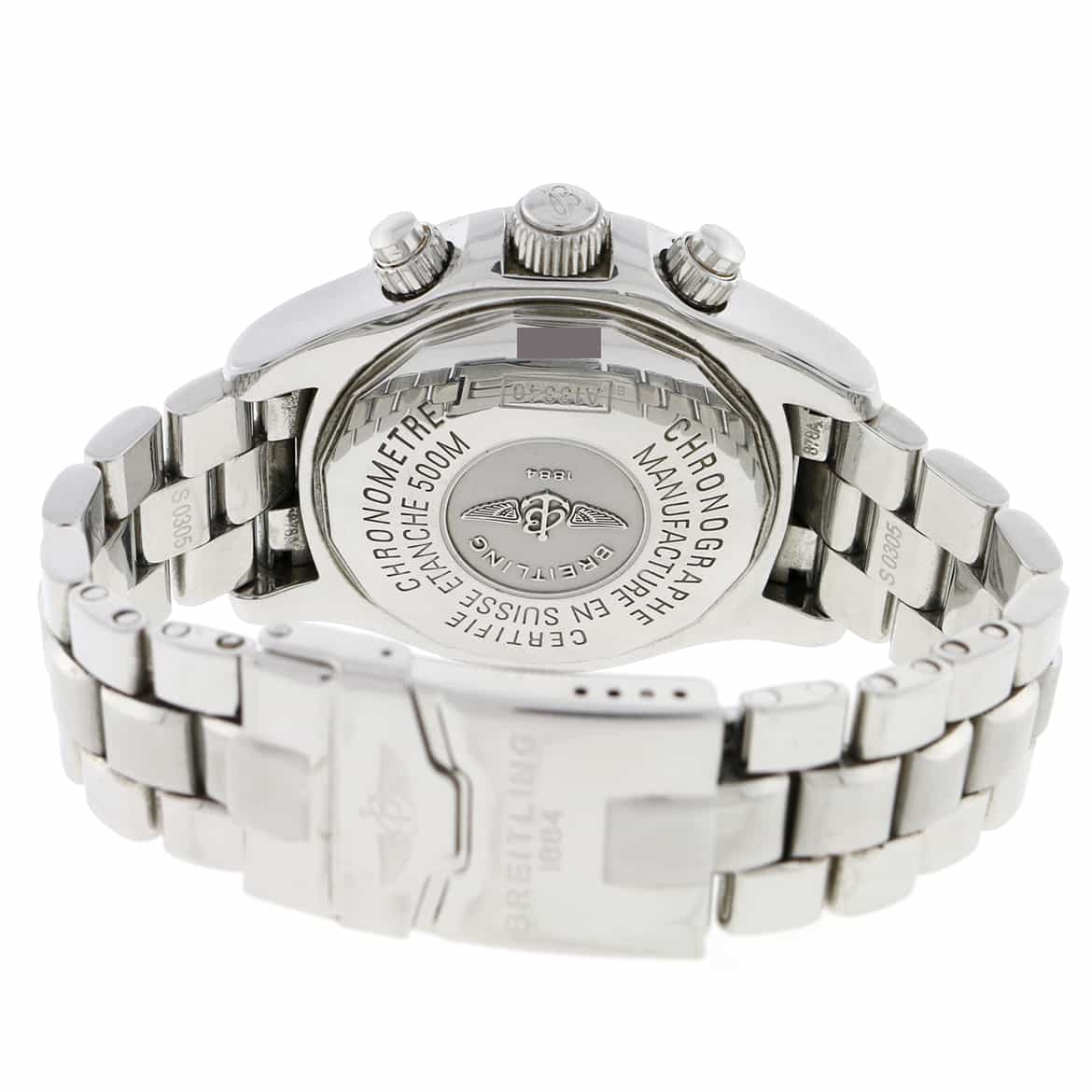 Breitling Chrono SuperOcean Day Date Black Dial 42MM Automatic Stainless Steel Mens Watch A13340 - Image 6