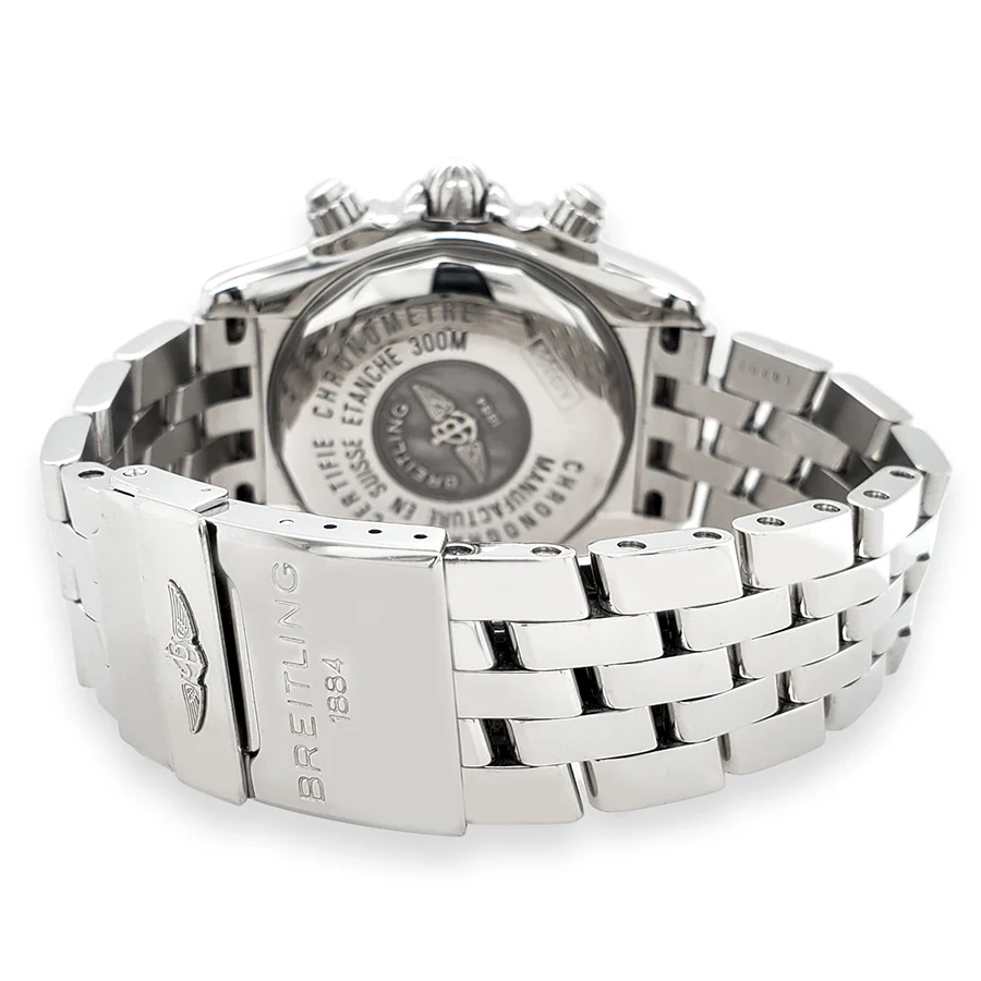 Breitling Chronomat Evolution Gray Dial Chronograph 44mm Steel Watch A13356 - Image 4